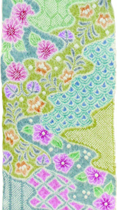 人目絞り　着物　小紋　小振袖